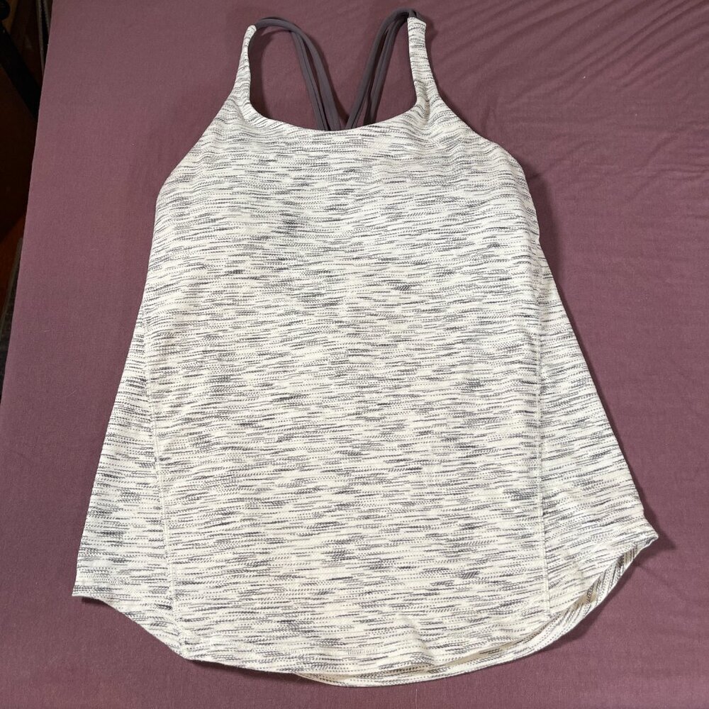 Lululemon Moment To Movement 2-In-1 Tank Tiger Space Dye/ Moonphase - Size 6